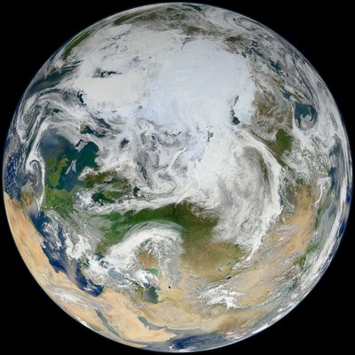 Arctic -White Marbel - NASA